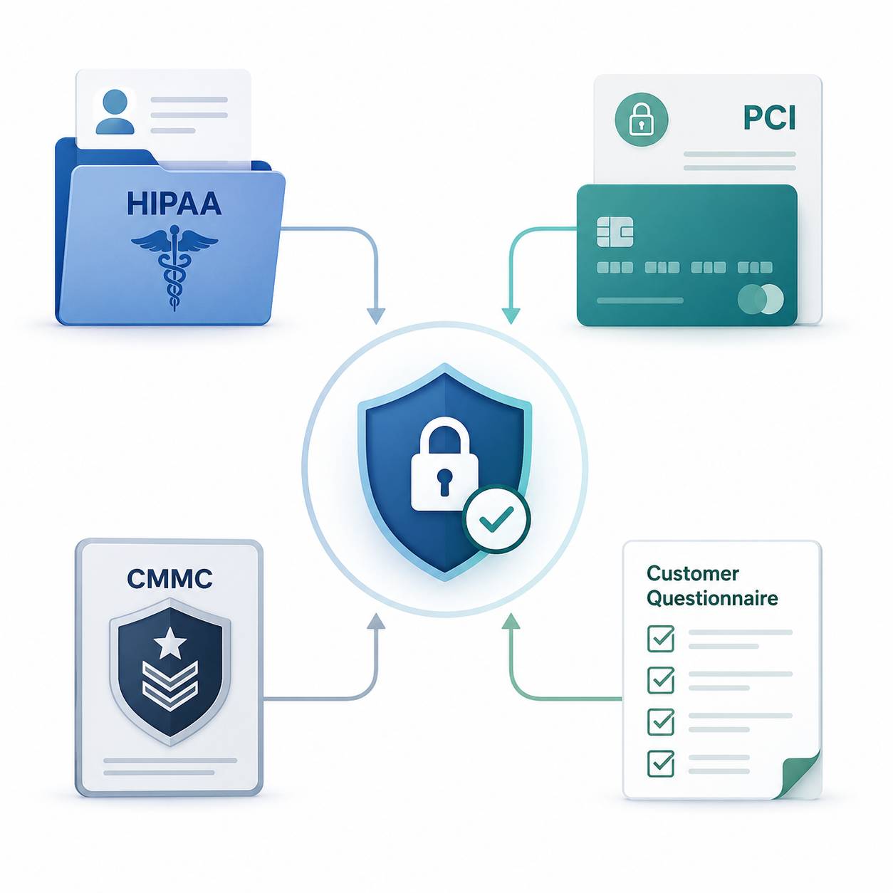 Compliance frameworks across regulated industries